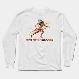 Inca speed runner Long Sleeve T-Shirt